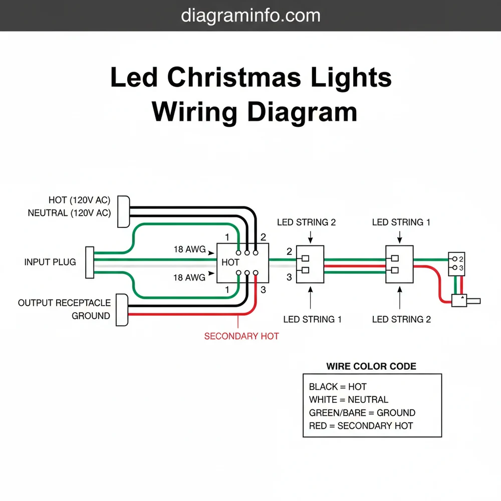 LED Christmas Lights Wiring Diagram 2026: Complete Connection Guide