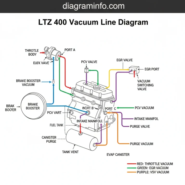 ltz 400 vacuum line diagram diagram with labeled components and explanations