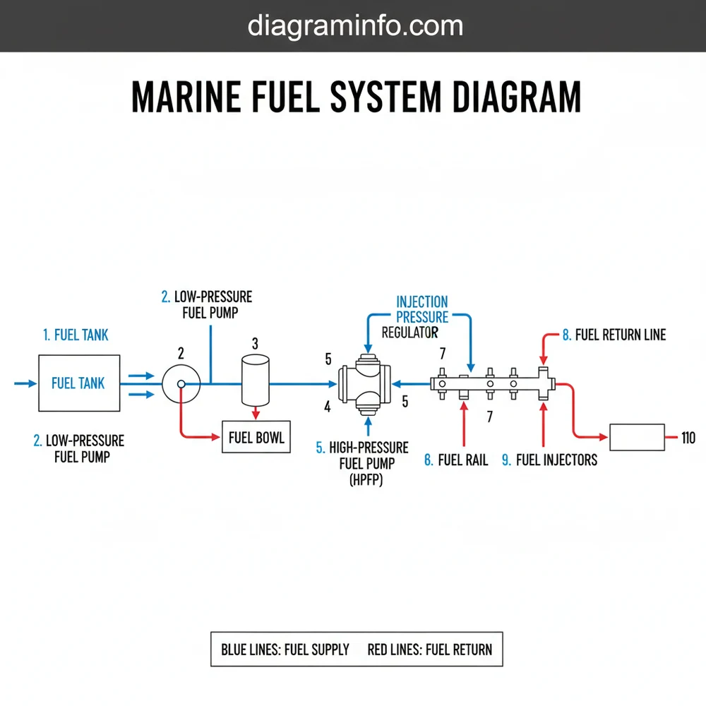 Marine Fuel System Diagram: Troubleshooting Guide 2026