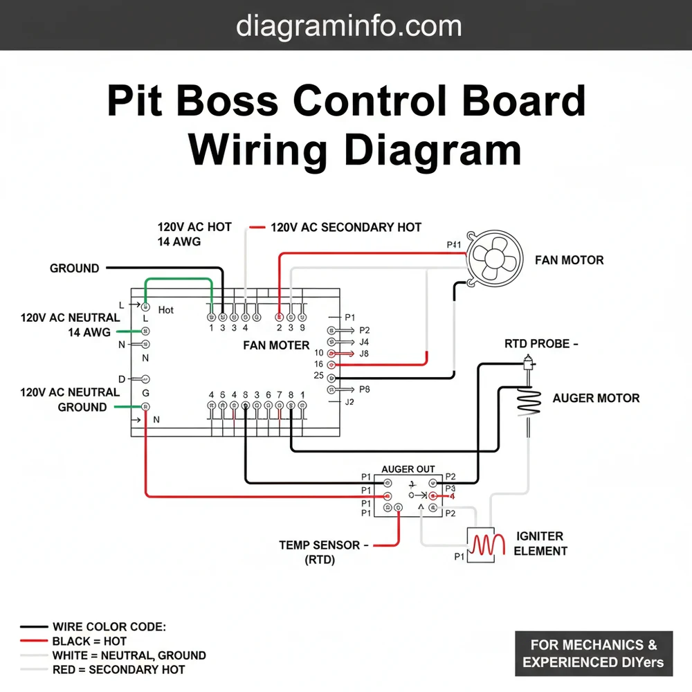 Pit Boss Control Board Wiring Diagram 2026: Troubleshooting Guide