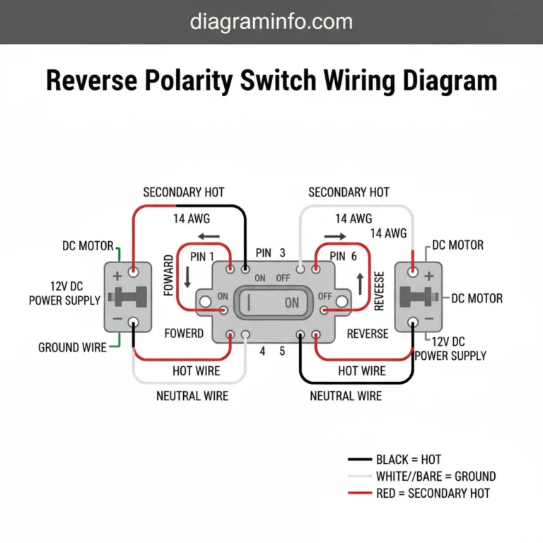 reverse polarity switch wiring diagram diagram with labeled components and explanations