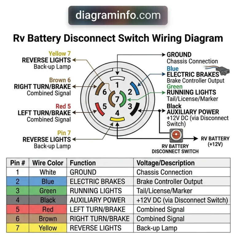 rv battery disconnect switch wiring diagram diagram with labeled components and explanations
