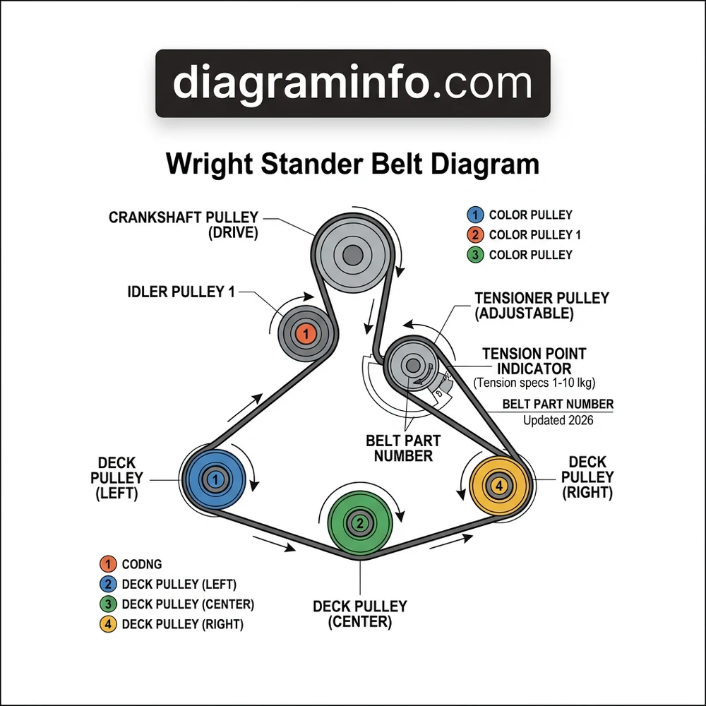 Wright Stander Belt Diagram: Routing Guide 2026