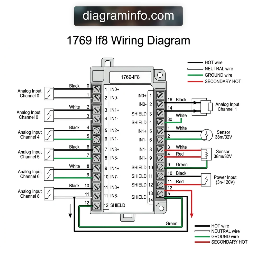 1769-if8 wiring diagram diagram with labeled components and explanations