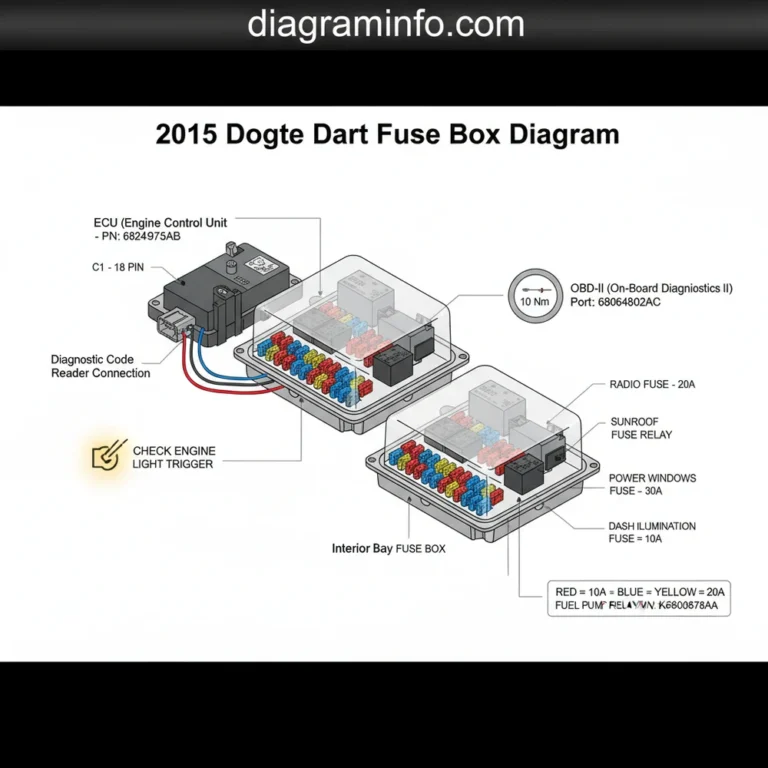 2015 dodge dart fuse box diagram diagram with labeled components and explanations