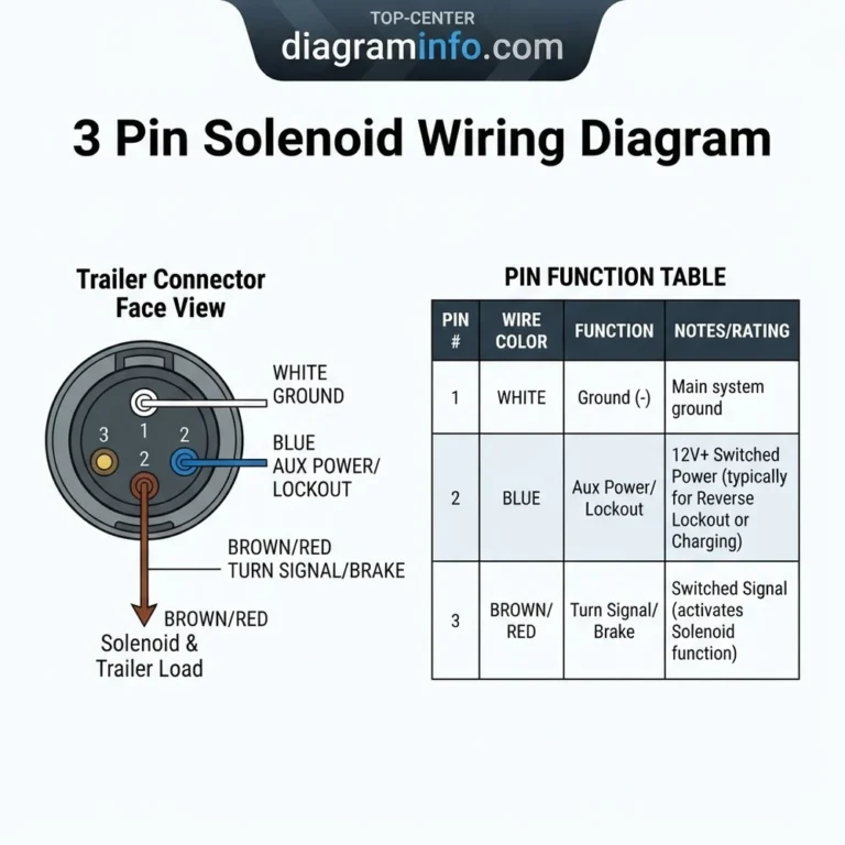 3 pin solenoid wiring diagram diagram with labeled components and explanations