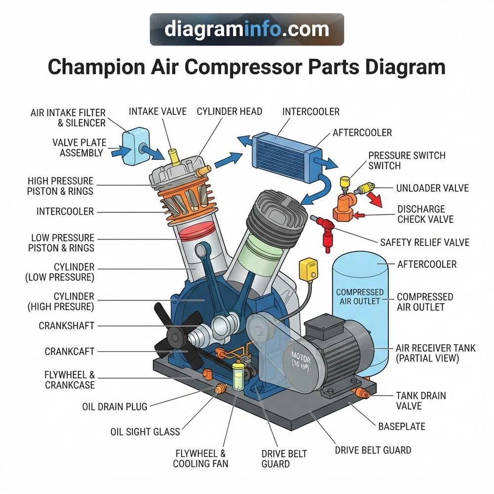 Champion Air Compressor Parts Diagram: 2026 Guide