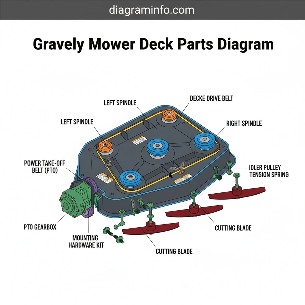 Gravely Mower Deck Parts Diagram: Component Breakdown 2026