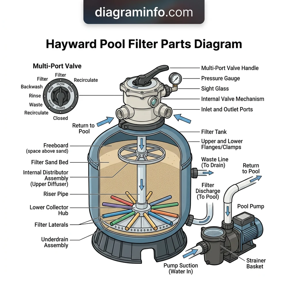 Hayward Pool Filter Parts Diagram: 2026 Component Guide