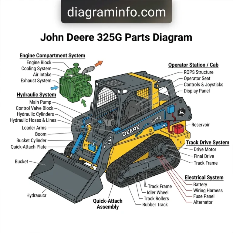 john deere 325g parts diagram diagram with labeled components and explanations