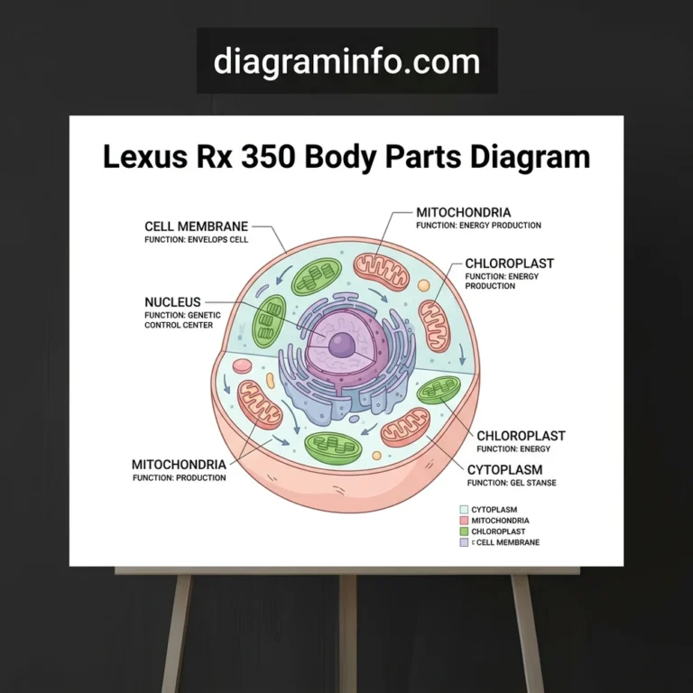 lexus rx 350 body parts diagram diagram with labeled components and explanations
