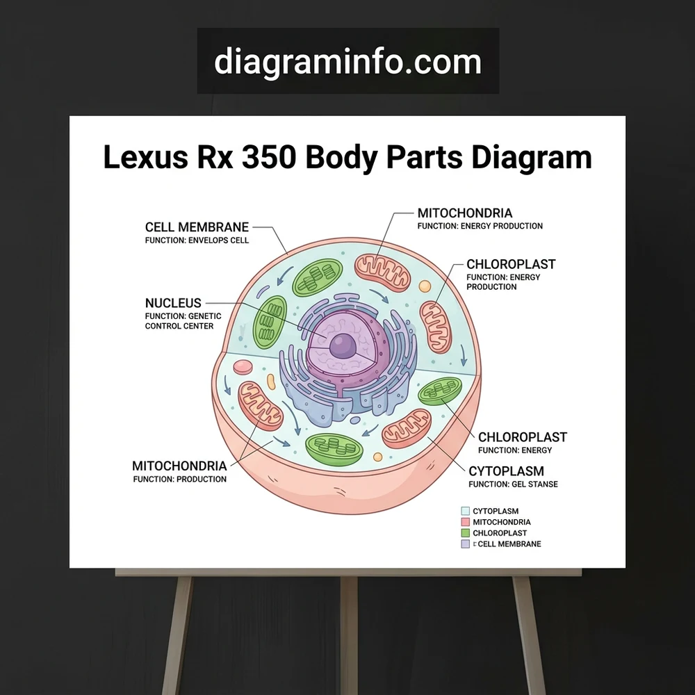 Lexus RX 350 Body Parts Diagram: Component Breakdown 2026
