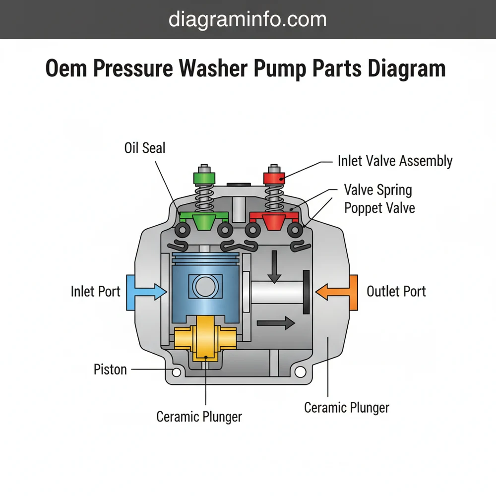 OEM Pressure Washer Pump Parts Diagram: 2026 Component Guide