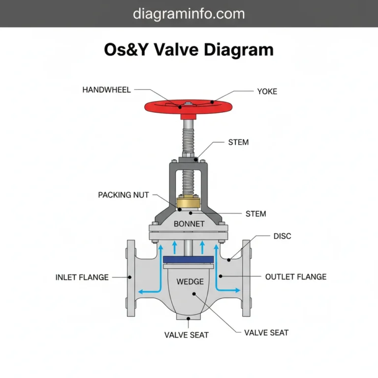 os&y valve diagram diagram with labeled components and explanations