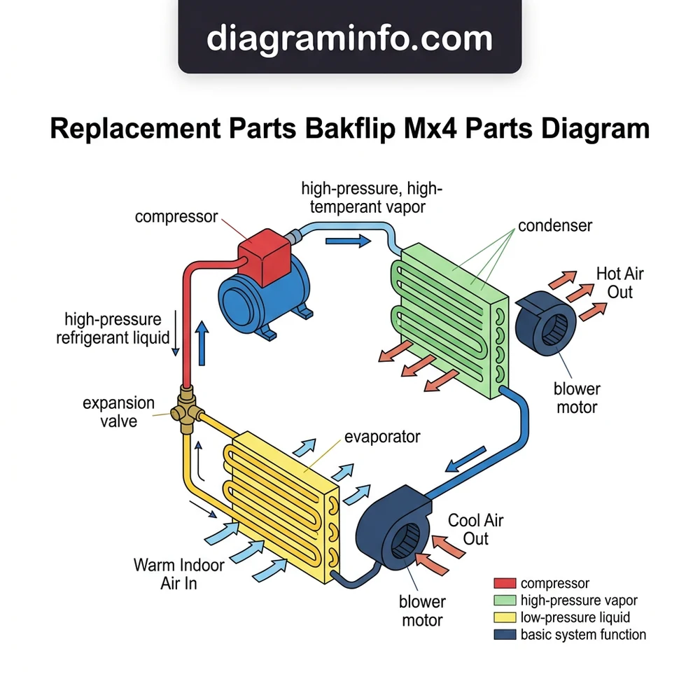 BakFlip MX4: Replacement Parts Bakflip MX4 Parts Diagram 2026